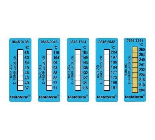 Термополоски 71-110 °С (10 шт.)