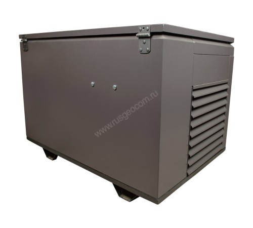 Тихий летний кожух для генератора 1200 RAL 8019