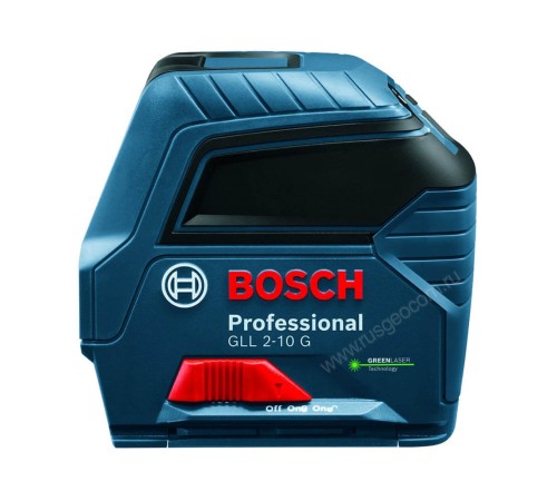 Лазерный уровень Bosch GLL 2-10 G Professional с калибровкой Лазерный уровень Bosch GLL 2-10 G Professional с калибровкой