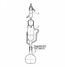 Прибор Сокслета-05 КШ 45/40 экстрактор 500 мл колба 1000 мл