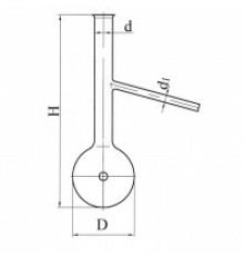 Колба Энглера КРН-250-13