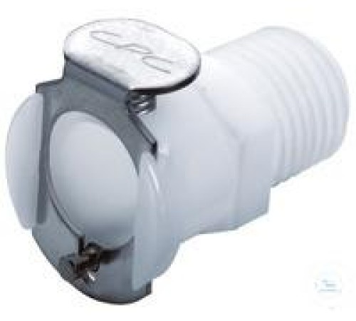 8760-1042 Муфта Burkle CPC, POM, внутренняя, без клапана, 1/4 "NPT 8760-1042 Муфта Burkle CPC, POM, внутренняя, без клапана, 1/4 "NPT