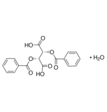 (-)-дибензоил-L-винная кислота моногидрат, 98%, Acros Organics, 500г