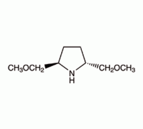 (R, R) - (-) -2,5-бис (метоксиметил) пирролидин, 97%, Alfa Aesar, 500 мг