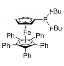 1,2,3,4,5-ПЕНТАФЕНИЛ-1 '- (ди-трет-бутилфосфино) ферроцен, CTC-Q-Фос, 95%, 0, Alfa Aesar, 1 г