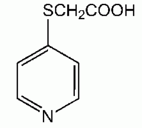 (4-пиридилтио) уксусная кислота, 98%, Alfa Aesar, 100 г