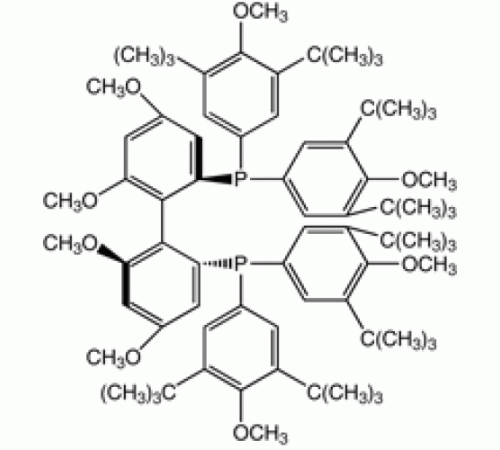 (R) -2,2 '-бис [бис (3,5-ди-трет-бутил-4-метоксифенил) фосфино] -4,4', 6,6 '-тетраметоксибифенил, 97 +%, Alfa Aesar, 1 г