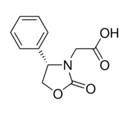 (S)-(+)-2-оксо-4-фенил-3-оксазолидинуксусная кислота, 98%, Acros Organics, 1г