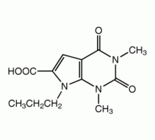 1,3-диметил-2,4-диоксо-7-н-пропил-2, 3,4,7-тетрагидро-пирроло [2,3-D] пиримидин-6-карбоновой кислоты, 96%, Alfa Aesar, 250 мг