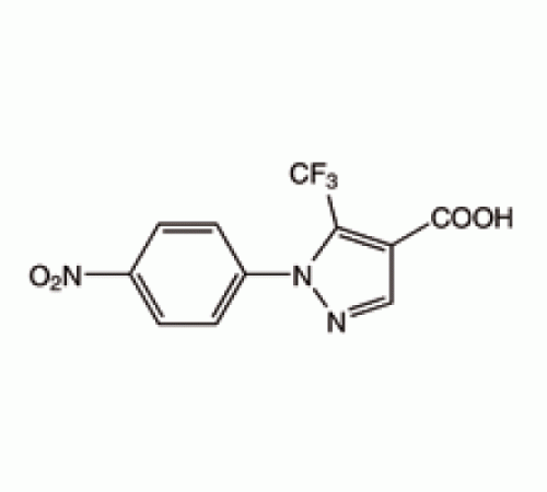 1 - (4-нитрофенил) -5 - (трифторметил) -1H-пиразол-4-карбоновой кислоты, 97%, Alfa Aesar, 1 г