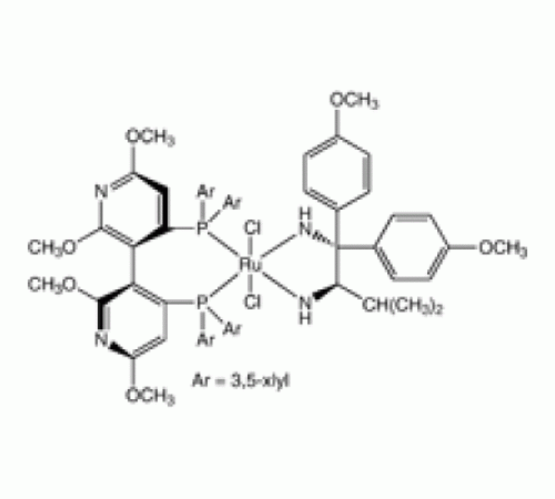 (R) -Xyl-P-Фос RuCl2 (R) -Daipen, 8,1% Ru, Alfa Aesar, 1 г